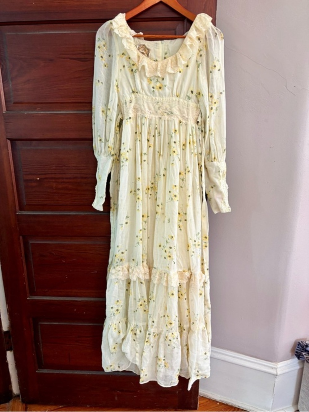 Gunne Sax  vintage 1970s Gunne Sax prairie dress by Jessica McClintock